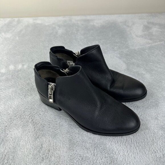 3.1 Phillip Lim Alexa Leather Ankle Booties Black US 5 - Picture 3 of 11